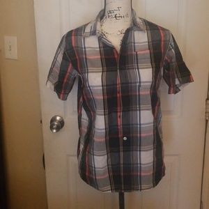 Boys short sleeved button down